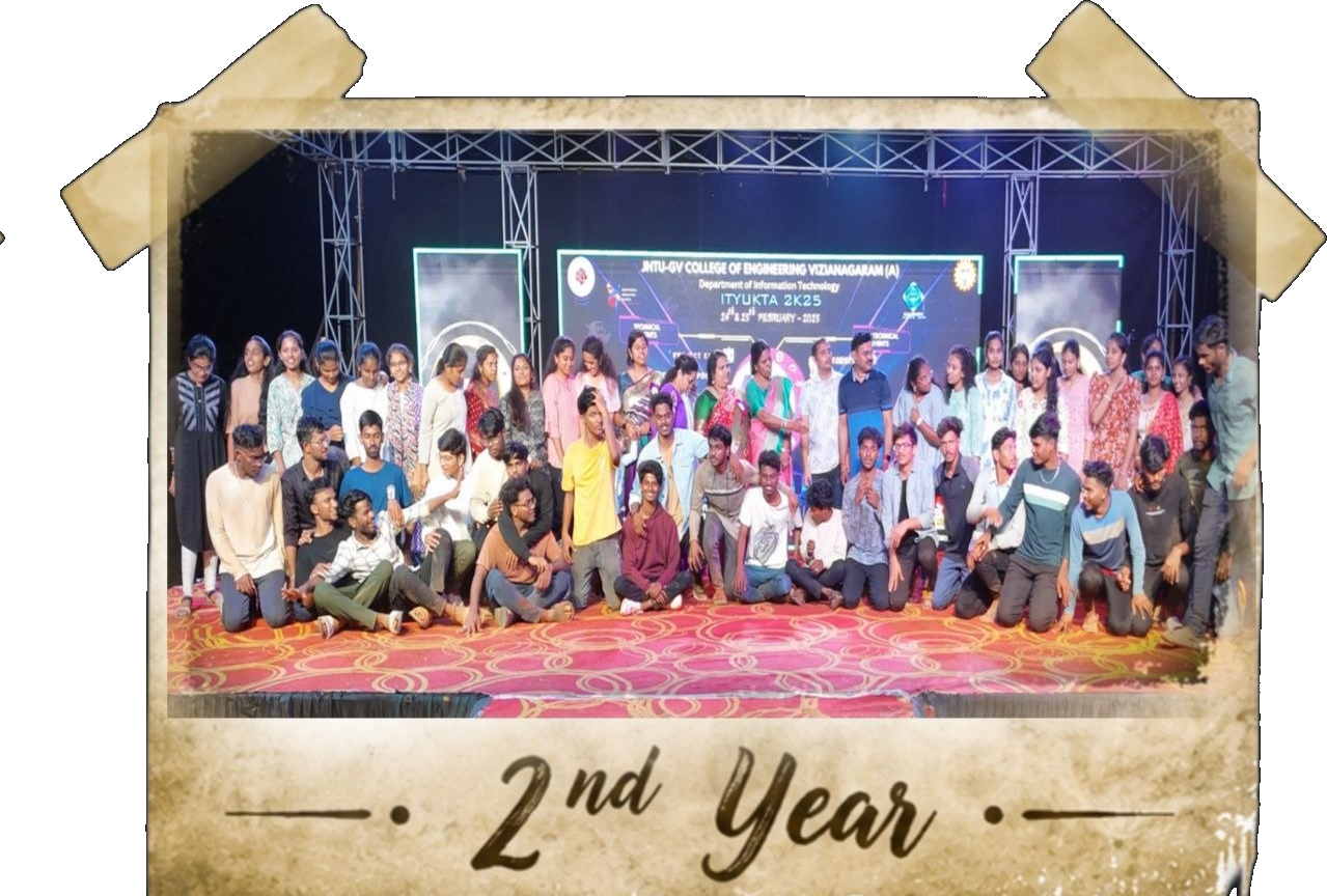 2nd Year ITYukta 2K25 Celebration Stage