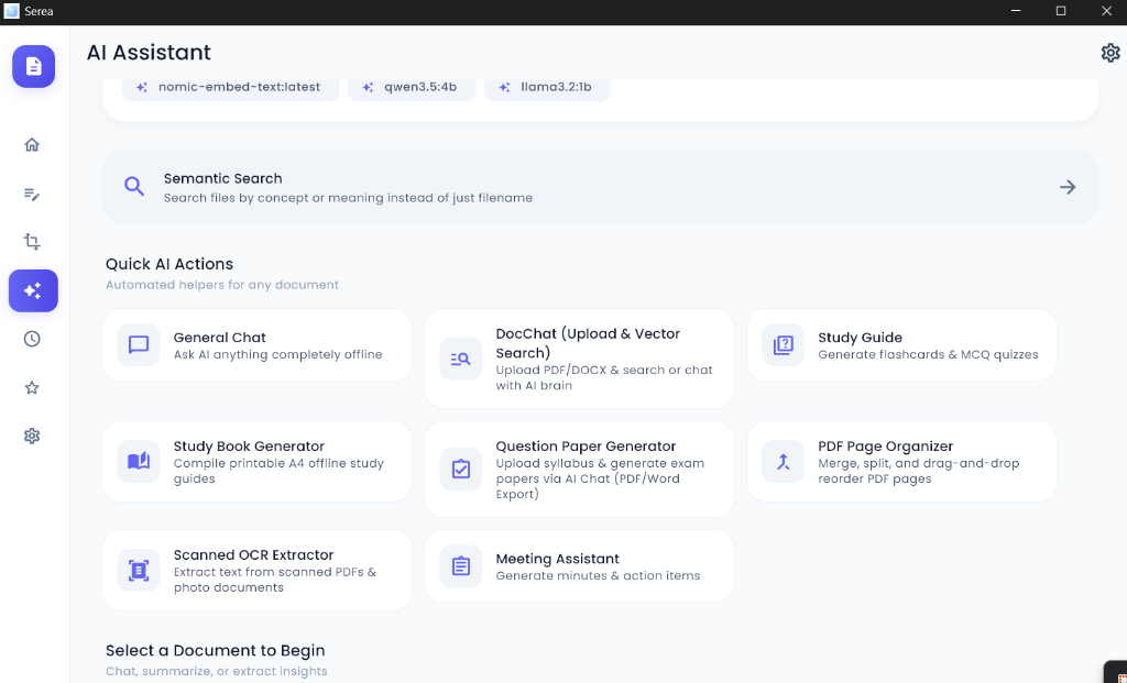 Serea AI Assistant & Study Suite